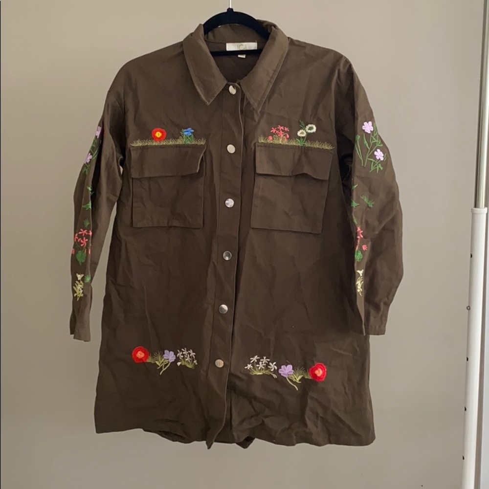 Green jacket